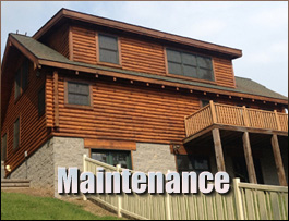  Cooleemee, North Carolina Log Home Maintenance